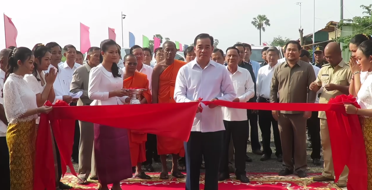 សមិទ្ធផលនានាក្នុងវត្តរស្មីសង្កែ តម្លៃជិតមួយសែនដុល្លារ ត្រូវបានប្រារព្ធ​ពិធីសម្ពោធ ​ឆ្លង