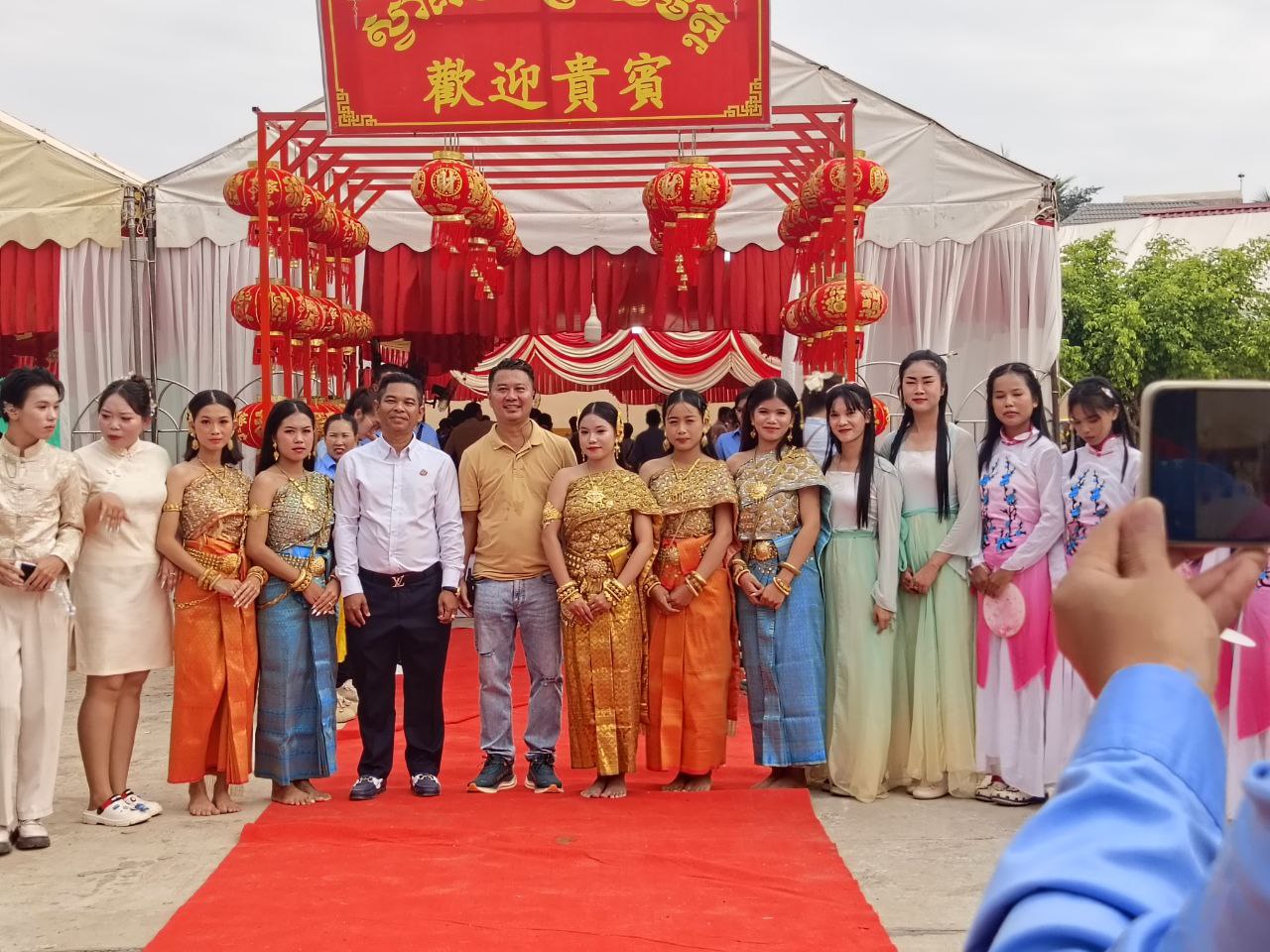 បុណ្យថៅកុង របស់សមាគមចិន ខ្មែរ នៅស្រុកកំពង់ត្រាច
