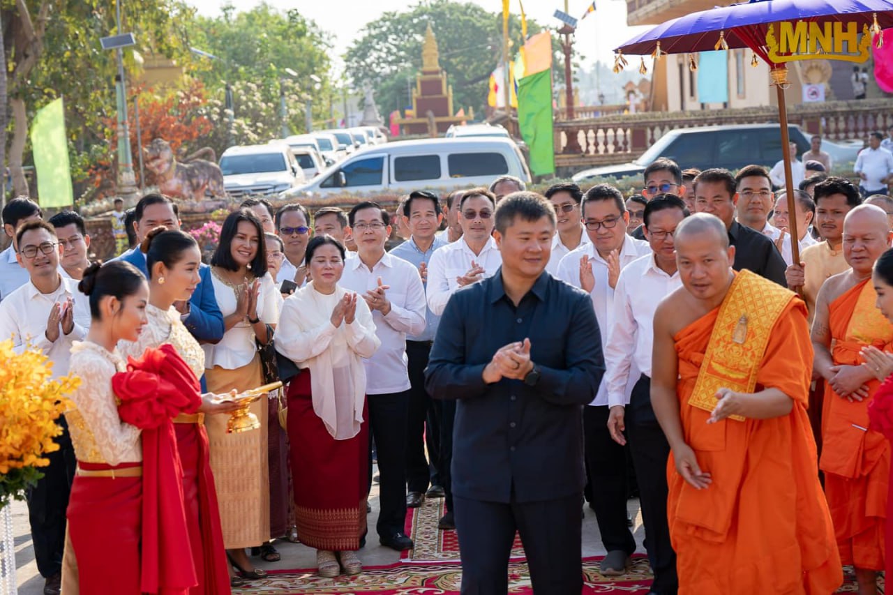 ឯកឧត្តម ហ៊ុន ម៉ានិត អញ្ជើញចូលរួមសម្ពោធឆ្លងសមិទ្ធផលនានា​នៅវត្តគិរី​សោភ័ណភ្នំទែតក្នុង ដែលមានចំណាស់ជាង១០០ឆ្នាំ