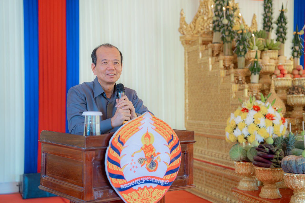 ឯកឧត្តមបណ្ឌិត ជា វ៉ាន់ដេត ចូលរួមក្រុងពាលីបើកការដ្ឋានសាងសង់អគារថ្មី សាលប្រជុំមន្ទីរគណៈកម្មាធិការគណបក្សខេត្តតាកែវ