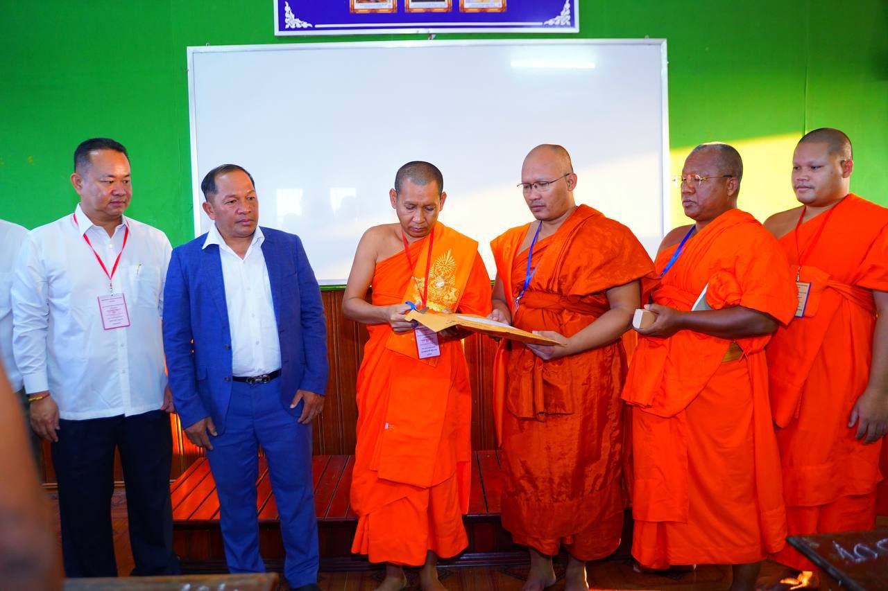 ខេត្តកំពង់ធំប្រារព្ធប្រឡងចូលរៀនពុទ្ធិកមធ្យមសិក្សាបឋមភូមិ
