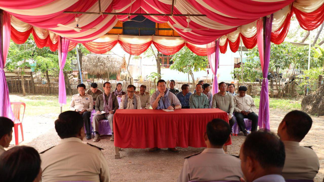 សហគមន៍កសិកម្មប្រាសាទបន្ទាយឆ្មារមានផ្ទៃដីដាំដុះដំណាំរួមផ្សំ១០០ ហិកតា សម្រាប់ផ្គត់ផ្គង់ទីផ្សារ