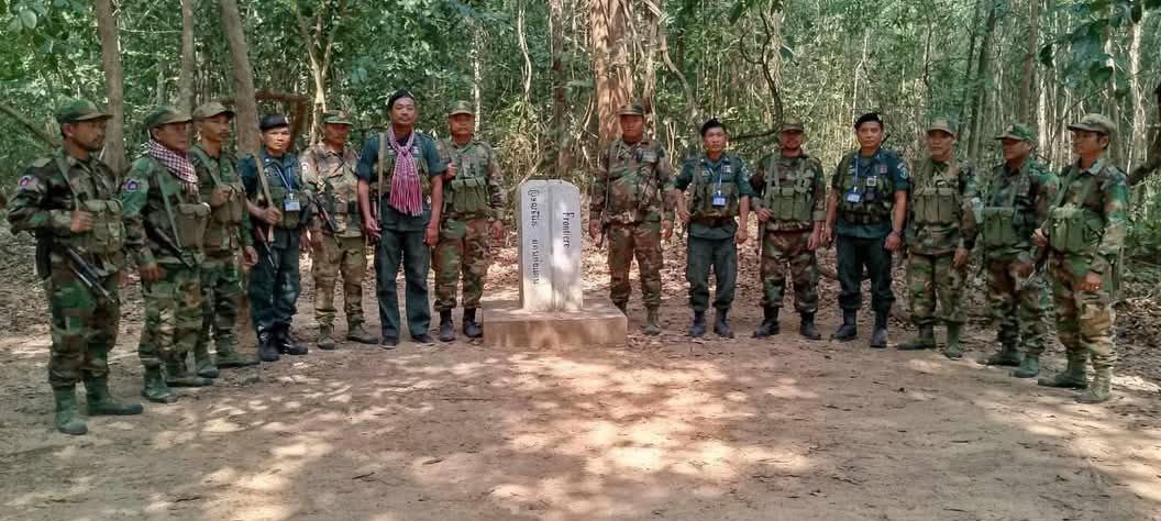 មេបញ្ជាការតំបន់ប្រតិបត្តិការសឹករងឧត្តរមានជ័យ ពង្រឹង​ក​ម្លាំង​ក្រោមឱវាទ បន្តចុះល្បាត ត្រួតពិនិត្យទីតាំង​សំ​ខាន់​ៗ លើខ្សែបន្ទាត់ព្រំដែន