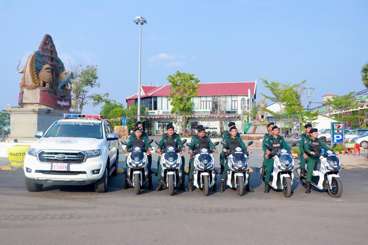 កម្លាំងនគរបាលខេត្តកំពង់ធំ ត្រៀមខ្លួនរួចរាល់សម្រាប់ការពារសន្តិសុខក្នុង ឱកាសបុណ្យចូលឆ្នាំថ្មីប្រពៃណីជាតិ