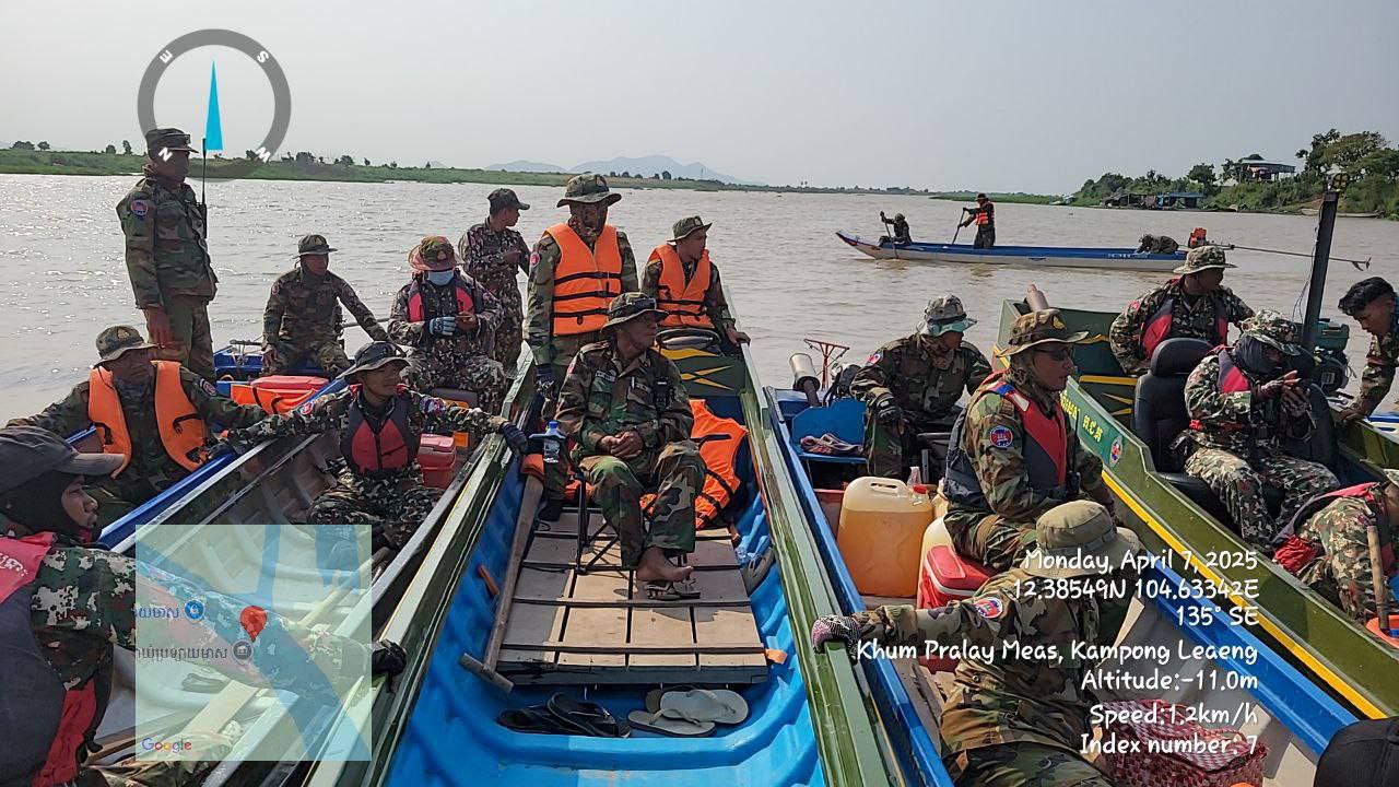កម្លាំងប្រតិបត្តិការសឹករងកំពង់ឆ្នាំង បានបន្ត​សកម្មភាព​ចុះ​បង្ក្រា​បបទ​ល្មើស​នេសាទនៅក្នុងបឹងទន្លេសាបនៃខេត្តកំពង់ឆ្នាំង                 