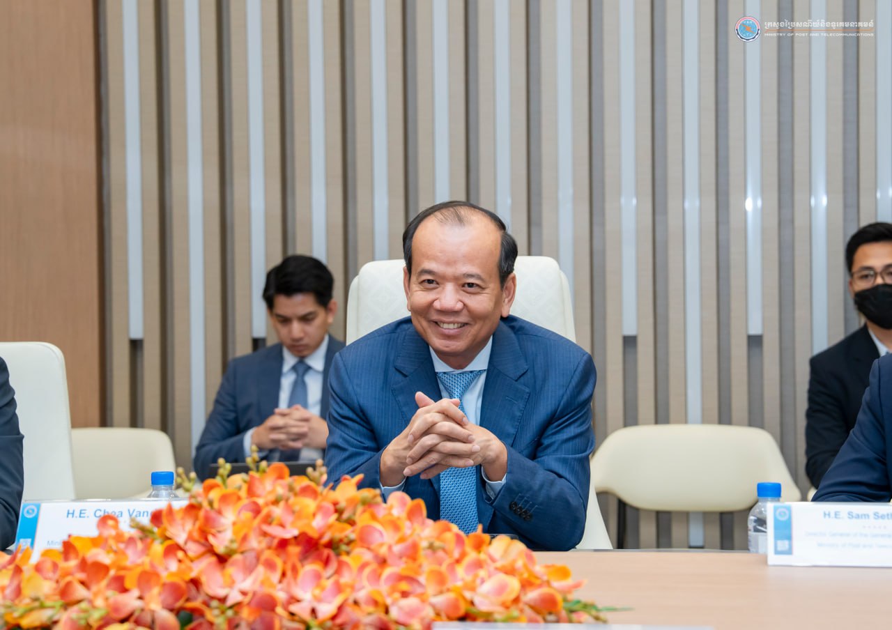 ឯកឧត្តមរដ្ឋមន្ត្រី ជា វ៉ាន់ដេត ទទួលជួបសម្តែងការគួរសម និងពិភាក្សាការងារជាមួយ នាយកប្រតិបត្តិ នៃទីភ្នាក់ងារសន្តិសុខសាយប័រជាតិម៉ាឡេស៊ី