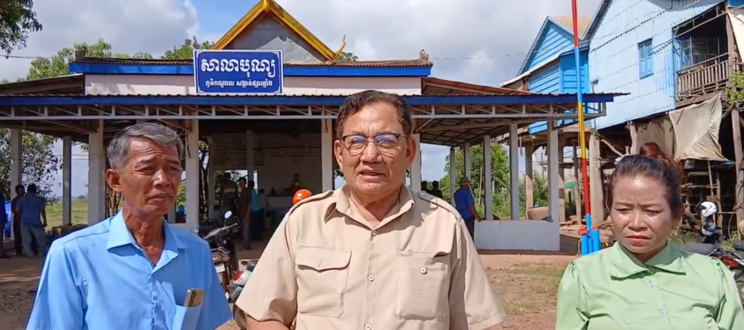 អាជ្ញាធរក្រុងកំពង់ឆ្នាំងជួសជុលផ្លូវក្រាលក្រួសក្រហមនៅមាត់ទន្លេ