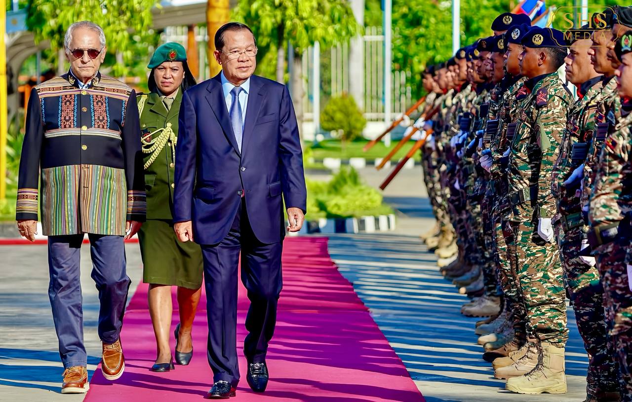 សម្ដេចតេជោ ហ៊ុន សែន ជួបពិភាក្សាការងារជាមួយ ឯកឧត្តម José Ramos-Horta ប្រធានាធិបតីទីម័រឡេស្តេ