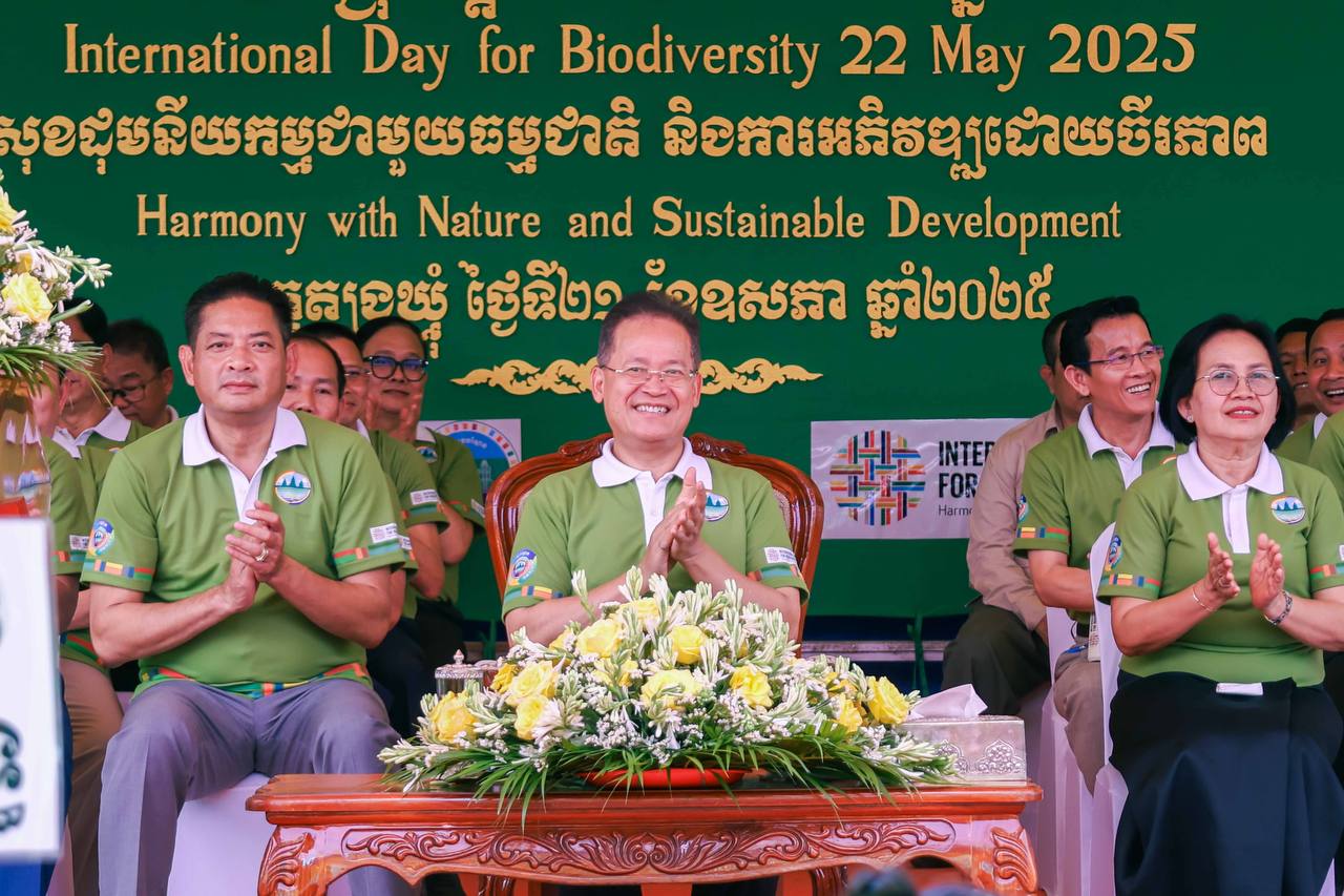 រដ្ឋមន្ត្រីក្រសួងបរិស្ថាន អំពាវនាវឱ្យពលរដ្ឋចូលរួមការពារជីវៈចម្រុះ ដើម្បីអភិវឌ្ឍន៍ជាតិប្រកបដោយចីរភាព