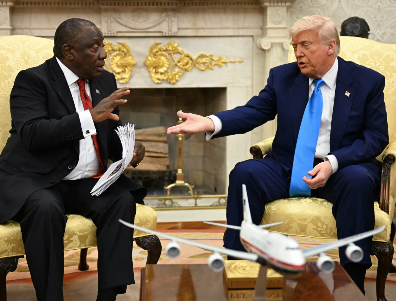 Trump ដៀលមេដឹកនាំប្រទេសមួយនៅចំពោះមុខថា «ប្រល័យពូជសាសន៍»