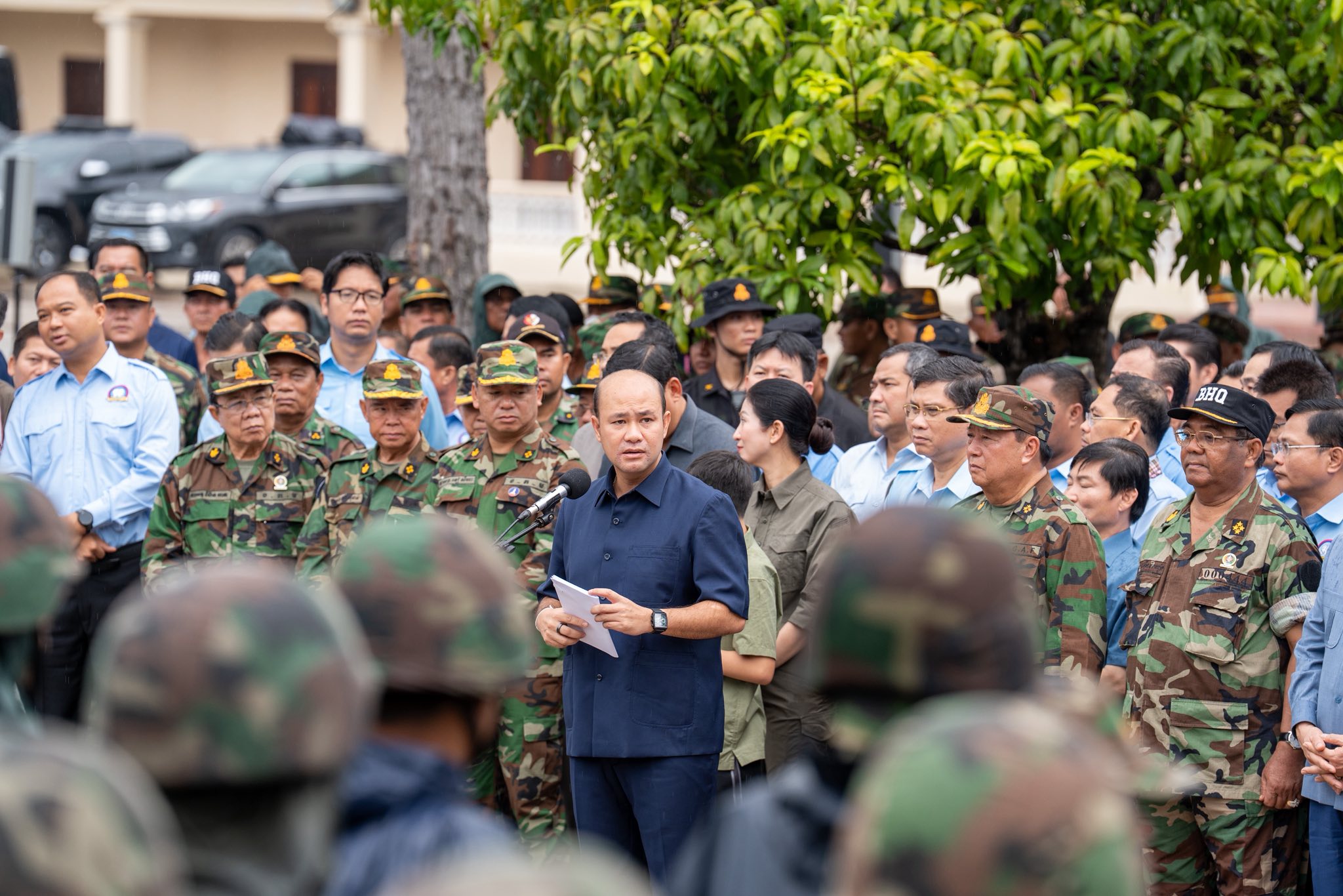ឯកឧត្ដម ហ៊ុន ម៉ានី៖ ការចូលរួមចំណែករបស់យើងទាំងអស់គ្នា គឺជាថាមពលជំរុញទឹកចិត្តកងកម្លាំងប្រដាប់អាវុធទាំងអស់ឱ្យមានស្មារតីអង់អាច ត្រៀមលក្ខណៈបានជាស្រេចក្នុងបុព្វហេតុខឿនការពារជាតិ