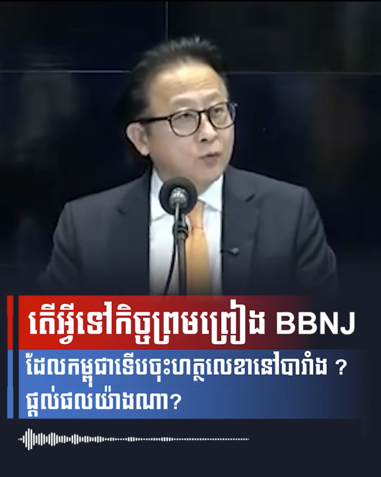 វីដេអូ៖ តើអ្វីទៅកិច្ចព្រមព្រៀង BBNJ ដែលកម្ពុជាទើបចុះហត្ថលេខានៅបារំាង? ផ្តល់ផលយ៉ាងណា?