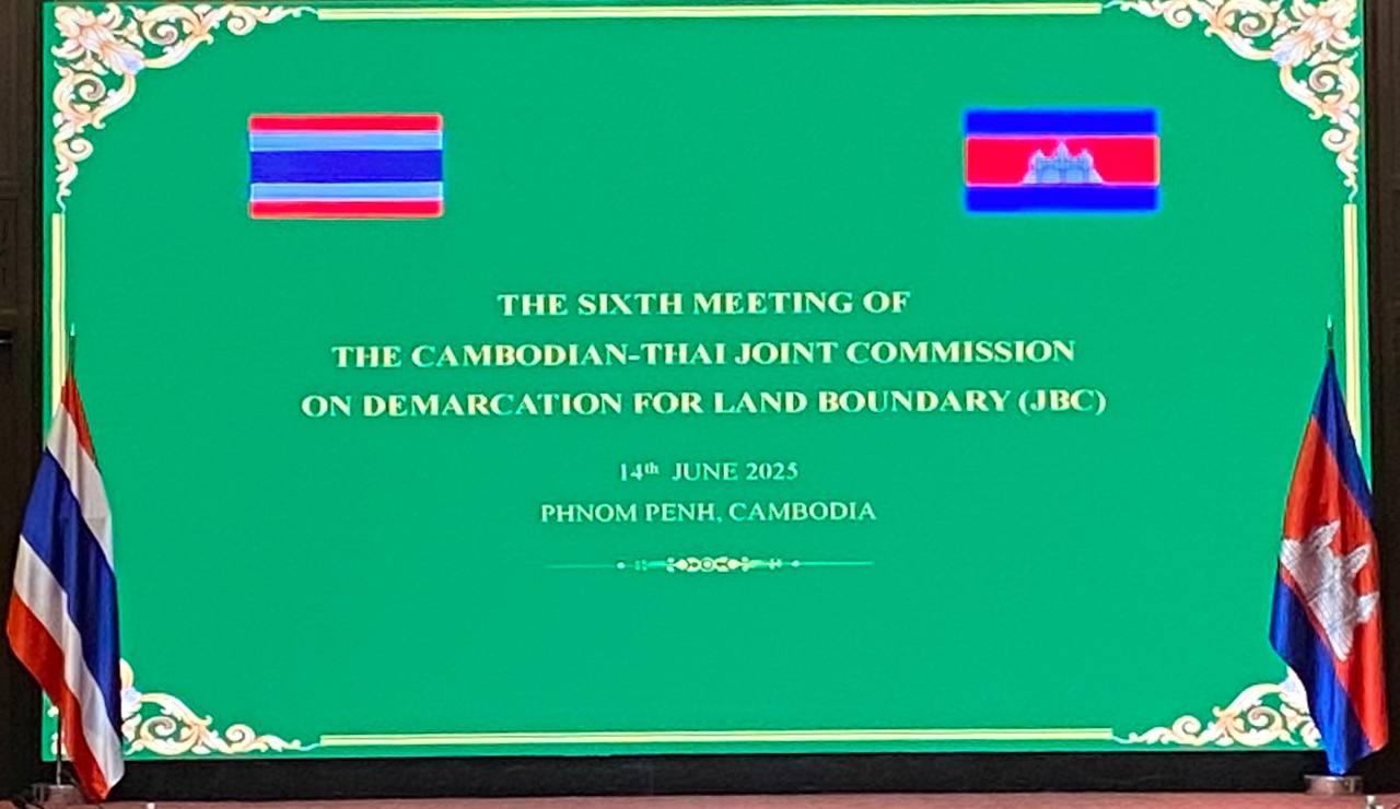 ប្រតិភូកម្ពុជា និងថៃ ទទួលបន្ទុកកិច្ចការព្រំដែនរៀបចំកិច្ចប្រជុំពិភាក្សាជាមួយគ្នា នៅរាជធានីភ្នំពេញ