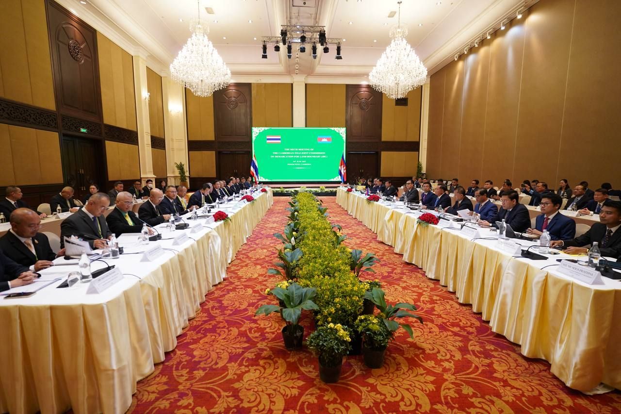 គណៈកម្មការ JBC កម្ពុជា-ថៃ កំពុងបន្តកិច្ចប្រជុំនៅឡើយ គិតត្រឹមម៉ោង ៣:៣០នាទីរសៀល