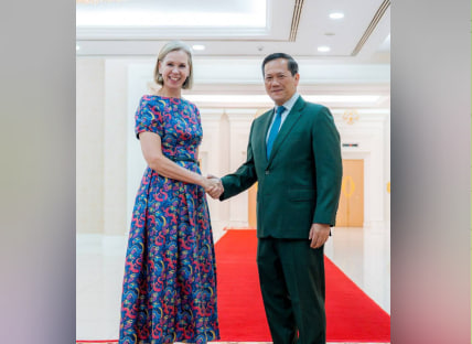 ឯកអគ្គរដ្ឋទូតហ្វាំងឡង់ថ្មី ប្រចាំកម្ពុជា Kristiina Kuvaja-Xanthopoulos ប្ដេជ្ញាពង្រឹង និងពង្រីកកិច្ចសហប្រតិបត្តិការជាមួយកម្ពុជា ឱ្យកាន់តែរីកចម្រើនបន្ថែមទៀត