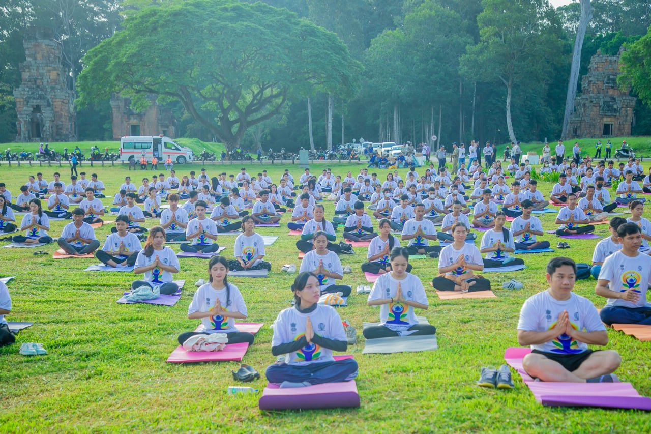 ទិវាយោគៈអន្តរជាតិលើកទី១១ នឹងប្រារព្ធឡើងនៅទីក្រុងភ្នំពេញ ស្អែកនេះ