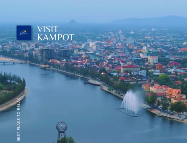 សួនបាញ់​ទឹក​នៅ​ខេត្ត​កំពត​ ចាប់​ផ្ដើម​ដំណើរ​ការ​សាកល្បង​បាញ់ទឹកហើយ!