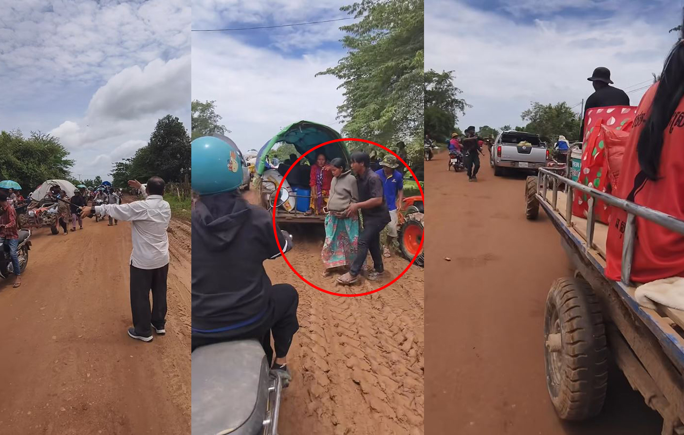 ភាគីថៃ បង្កហេតុបាញ់ប្រហារលើកម្ពុជាមុន ធ្វើឲ្យស្ត្រីមានផ្ទៃពោះ និងប្រជាពលរដ្ឋ រស់នៅតំបន់ជាប់ព្រំដែន ក្នុងភូមិសាស្ត្រខេត្តឧត្តរមានជ័យ បង្ខំចិត្តរត់ចេញពីផ្ទះ ទៅកន្លែងសុវត្ថិភាព (វីដេអូ)