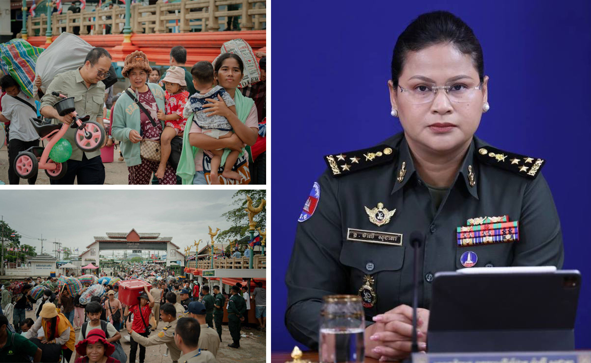 រយៈពេល៥ ថ្ងៃពលករខ្មែរជិត៤០ម៉ឺនាក់បានវិលមកស្រុកកំណើតវិញ ខណៈក្រសួងការងារអំពាវនាវឱ្យ​ពលករ​វិលត្រឡប់