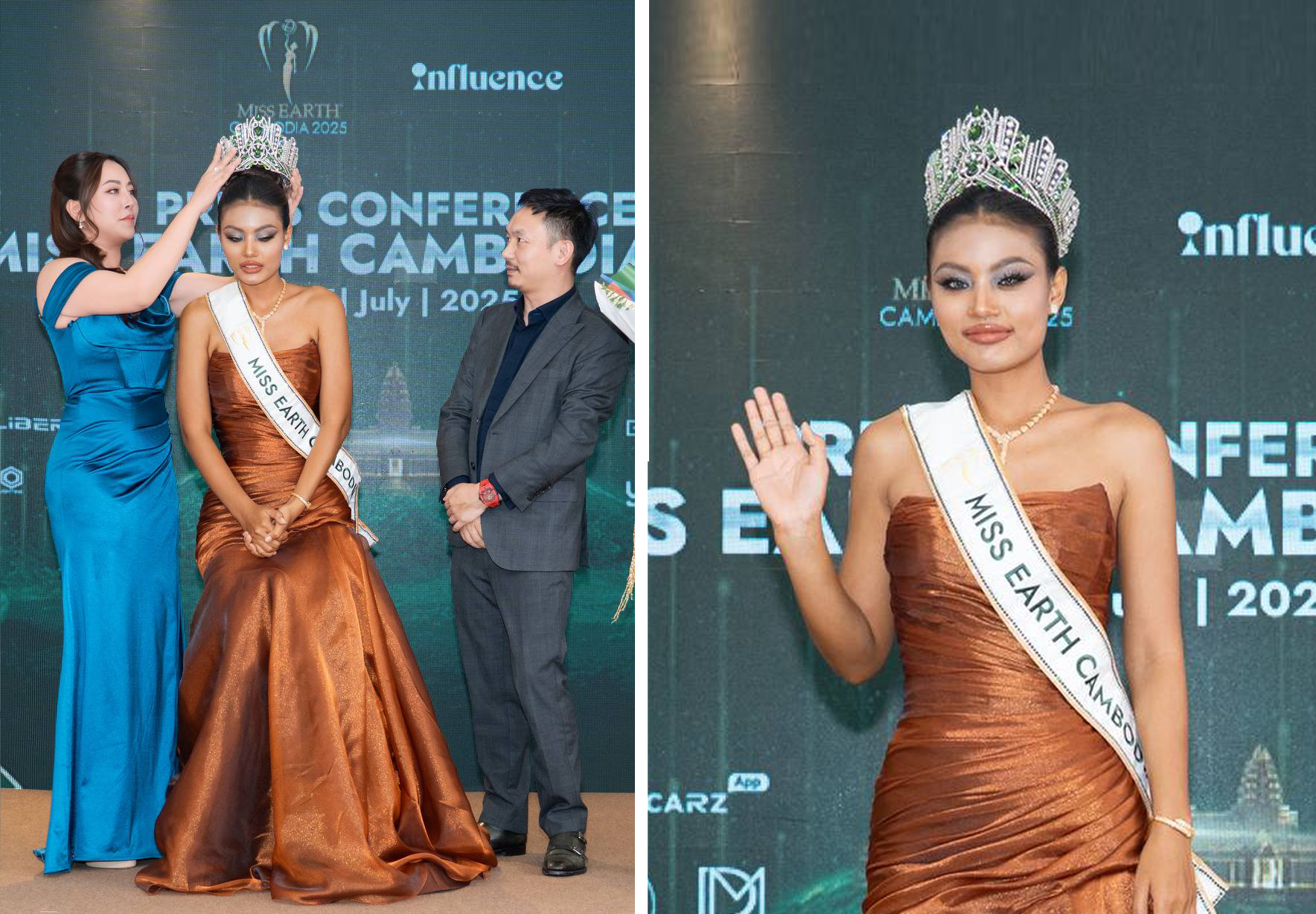 កញ្ញា សារ៉ាន់ គីមឡាង ក្លាយជាបវរកញ្ញាឯកនៃ Miss Earth Cambodia ២០២៥ និងចូលរួម ប្រកួតនៅលើឆាក Miss Earth លំដាប់អន្តរជាតិថ្ងៃខាងមុខ