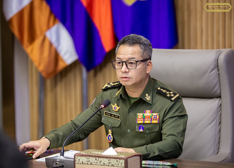 នាយឧត្តមសេនីយ៍​ ទៀ​ សីហា​៖​ ខ្ញុំមិនបានបើកកិច្ចសន្ទនាណាមួយជាមួយភាគីថៃទាំងផ្លូវការ ឬក្រៅផ្លូវការ ចាប់តាំងពីកិច្ចជំនួបជាមួយរដ្ឋមន្ត្រីក្រសួងការពារជាតិឯកឧត្តមភូមិថាំ