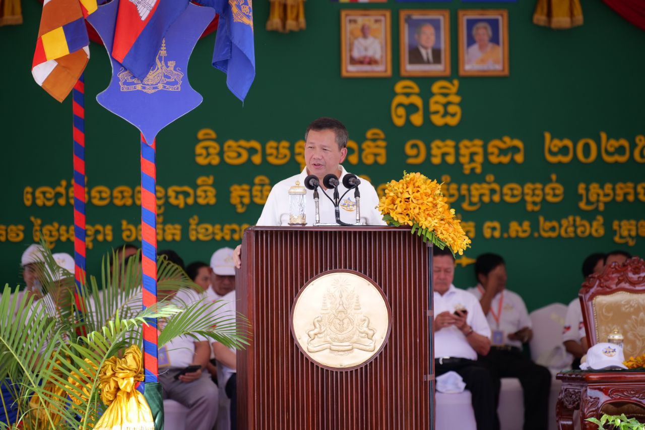 សម្តេចធិបតី ហ៊ុន ម៉ាណែត បានថ្លែងថា កម្ពុជា មានវិធីឆ្លើយតប និងទប់ស្កាត់បានទាំងអស់ ចំពោះការគំរាមកំហែងពីប្រទេសជិតខាង ខណៈមានការគំរាមកំហែងទាំងផ្នែកសេដ្ឋកិច្ច និងយោធាដល់កម្ពុជានោះ ។ សម្តេច អះអាងថា កម្ពុជា នៅតែបន្តដោះស្រាយបញ្ហាព្រំដែន ដោយសន្តិវិធី និងច្បាប់អន្តរជាតិដដែល