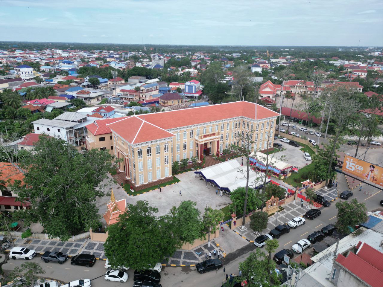 អគារថ្មីនៃសាលាដំបូង និងអយ្យការអមសាលាដំបូងខេត្តស្វាយរៀង ត្រូវបានសម្ពោធ