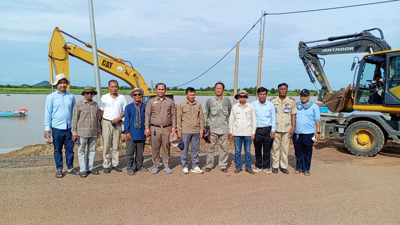 ក្រសួងធនធានទឹក និង ឧតុនិយម សហការជាមួយក្រសួងពាក់ព័ន្ធនិងអាជ្ញាធរខេត្តកំពង់ឆ្នាំង សម្រេចឱ្យក្រុមហ៊ុនទឹកស្អាត កាយយកអាចម៍ដីចេញពីទន្លេជាថ្មីបន្តទៀត