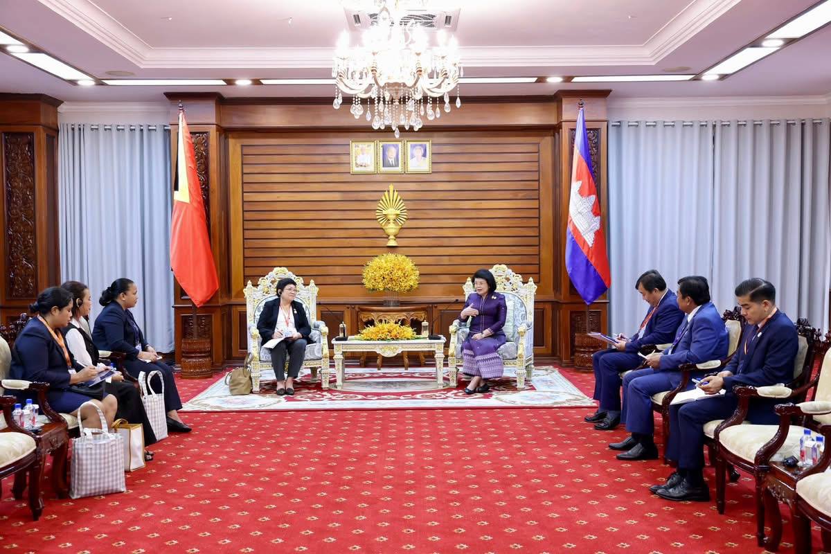 រដ្ឋសភាកម្ពុជា និង ទីម័រឡេស្តេ ឯកភាពគ្នា ដើម្បីជំរុញទំនាក់ទំនងការទូតសភា ពង្រីកវិស័យទេចរណ៍ ពាណិជ្ជកម្ម និងអប់រំ