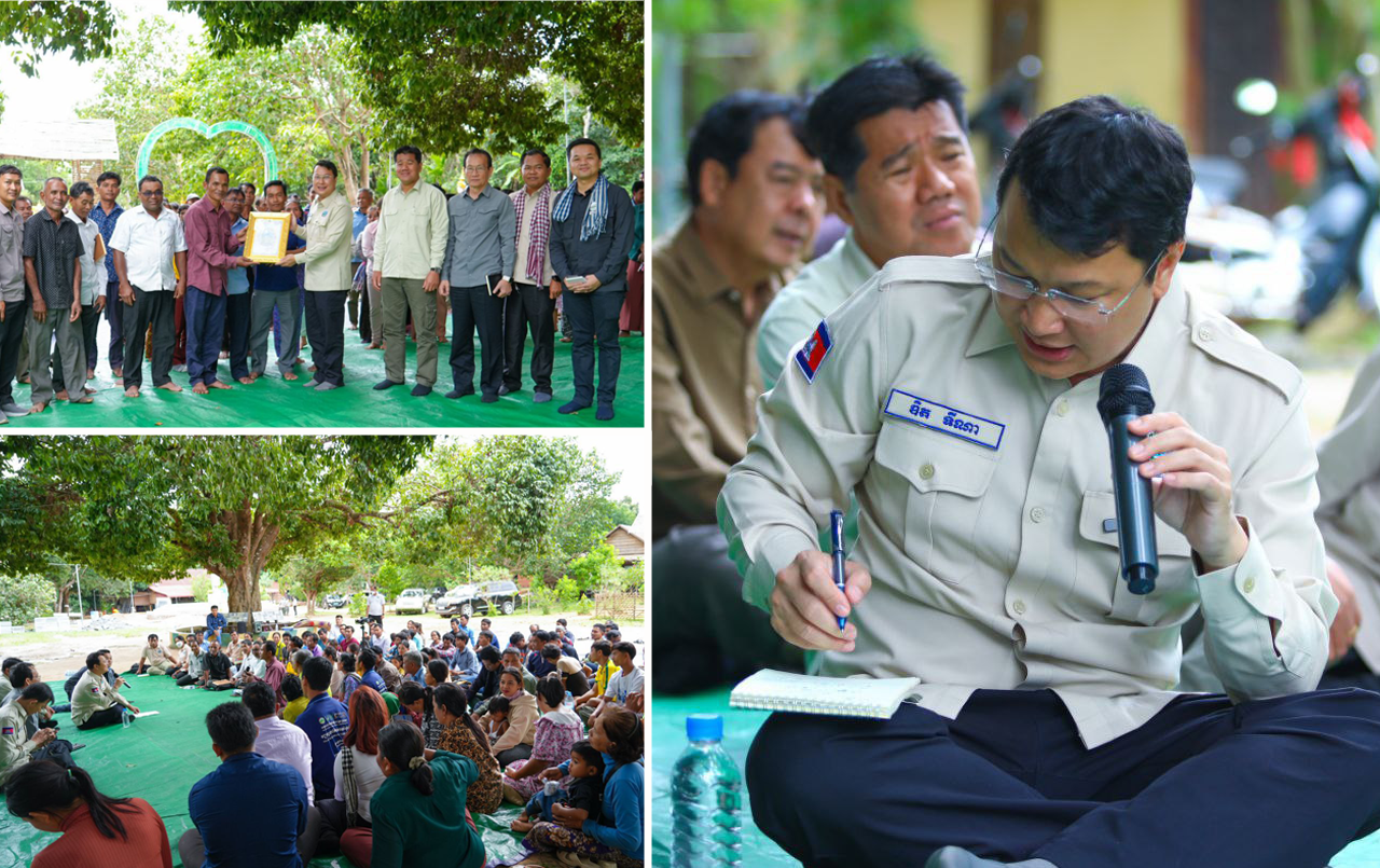 រដ្ឋមន្រ្តីក្រសួងកសិកម្ម ផ្តល់អនុសាសន៍ដល់សហគមន៍ ពិនិត្យលទ្ធភាពក្នុងការចិញ្ចឹមមាន់ស្រែ និងជ្រូកគូលែន ដែលមានតម្រូវការទីផ្សារល្អ
