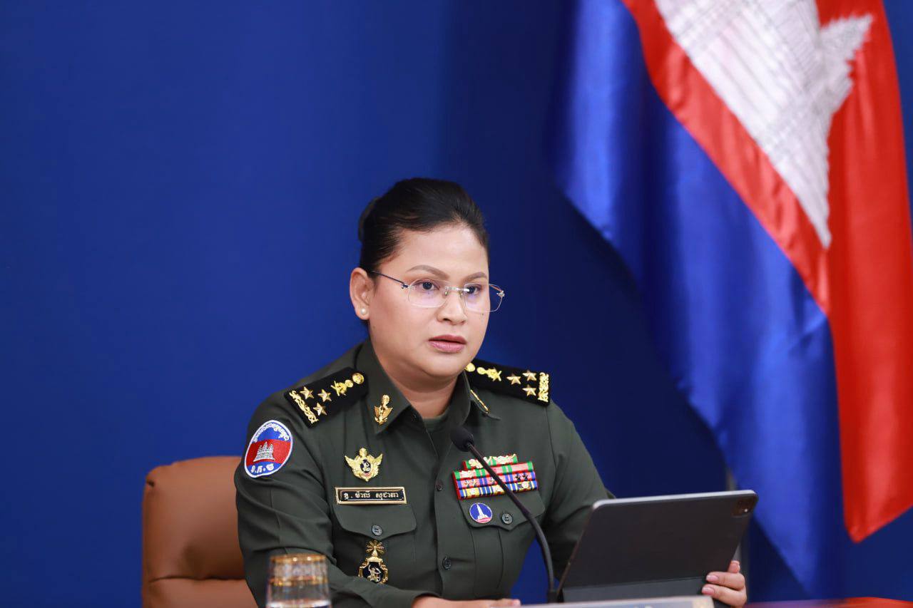 អ្នកនាំពាក្យក្រសួងការពារ​ជាតិ បញ្ជាក់ថា ខេត្តបន្ទាយមានជ័យ មិនទាន់មានការផ្ទុះ អាវុធនោះទេ