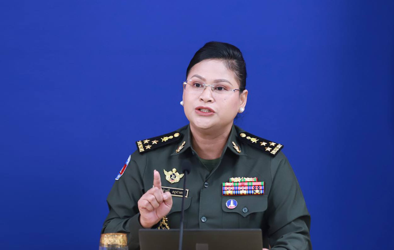 អ្នកនាំពាក្យក្រសួងការពារជាតិ៖សភាពការណ៍តាមព្រំដែននៅតែរក្សាភាពស្ងប់ស្ងាត់ ខណៈកម្ពុជាមិនទទួលយកការប្រឈមមុខដាក់គ្នាក្នុងជម្លោះឡើយ