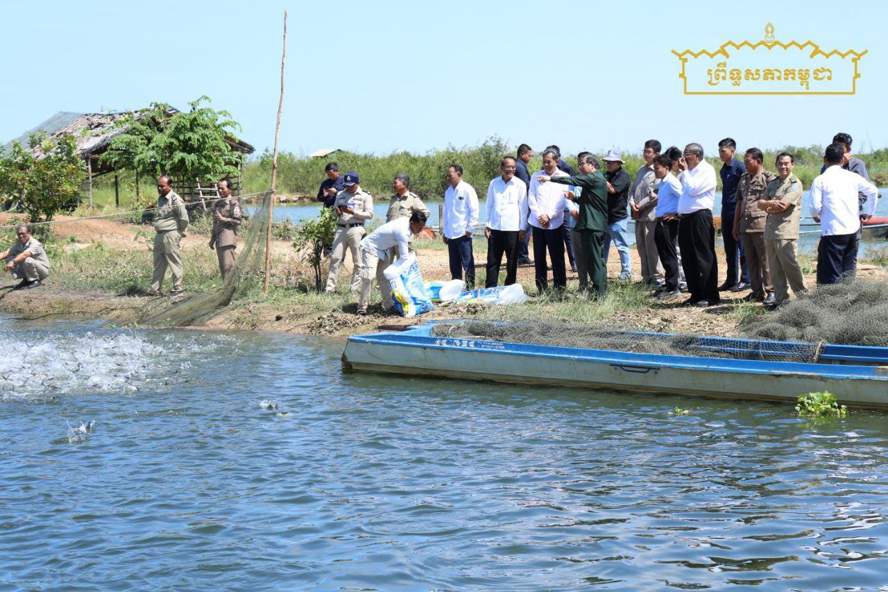 អនុប្រធានទី២ ព្រឹទ្ធសភា លើកទឹកចិត្តឱ្យបន្តប្រឹងប្រែងចិញ្ចឹមត្រី និងកែច្នៃត្រីប្រកបដោយអនាម័យ និងគុណភាព