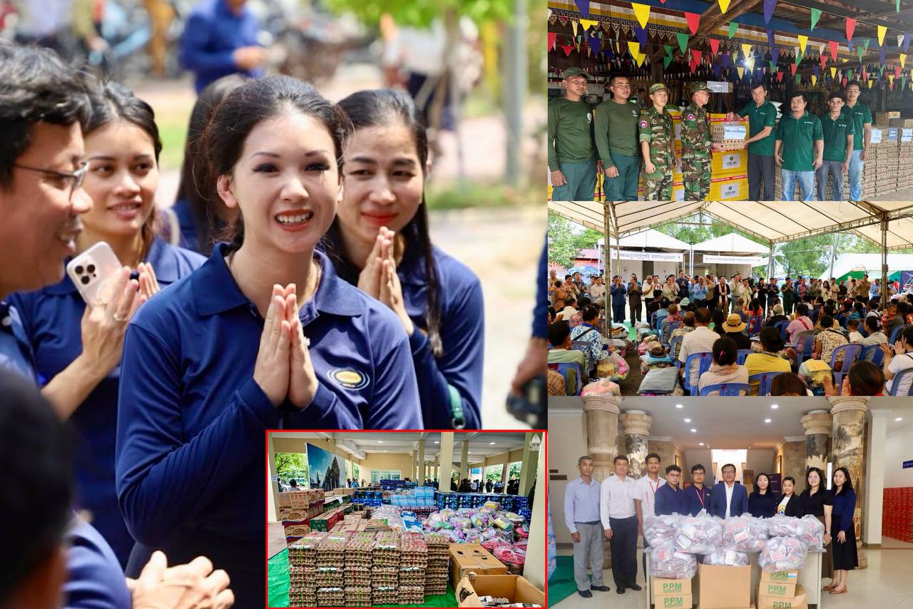 ដើម្បីបុព្វហេតុជាតិមាតុភូមិ ក្រុមហ៊ុន សោម៉ា គ្រុប និង បុត្រសម្ព័ន្ធ បានរួមចំណែកជាថវិកាជិត ៨០លានរៀល រួមទាំងសម្ភារៈជាច្រើនទៀត ដល់កងទ័ពជួរមុខ និងជនភៀសសឹក