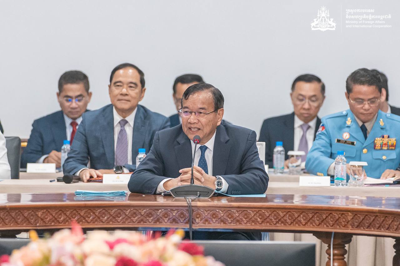 រដ្ឋមន្ត្រីក្រសួងការបរទេស ដឹកនាំកិច្ចប្រជុំជម្រាបជូនពីការវិវត្តថ្មីៗនៃបញ្ហាជម្លោះព្រំដែនកម្ពុជា-ថៃ ដល់សមាជិកអង្គទូត ៤២ប្រទេស និងទីភ្នាក់ងារអង្គការសហប្រជាជាតិចំនួន ២២ ប្រចាំនៅកម្ពុជា
