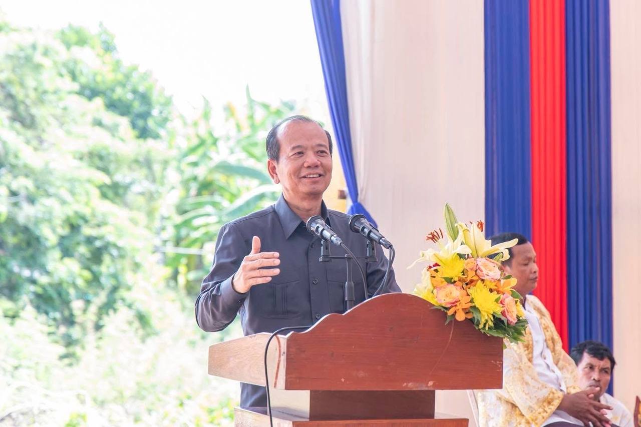 ឯកឧត្តមបណ្ឌិត ជា វ៉ាន់ដេត អញ្ជើញបើកការដ្ឋានសាងសង់ការិយាល័យគណបក្សប្រជាជនកម្ពុជាស្រុកបូរីជលសារ