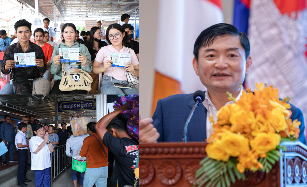 ពលករខ្មែរដែលបានត្រឡប់មកពីថៃប្រមាណជាង ១៣ម៉ឺននាក់ទទួលបានឱកាសការងារ