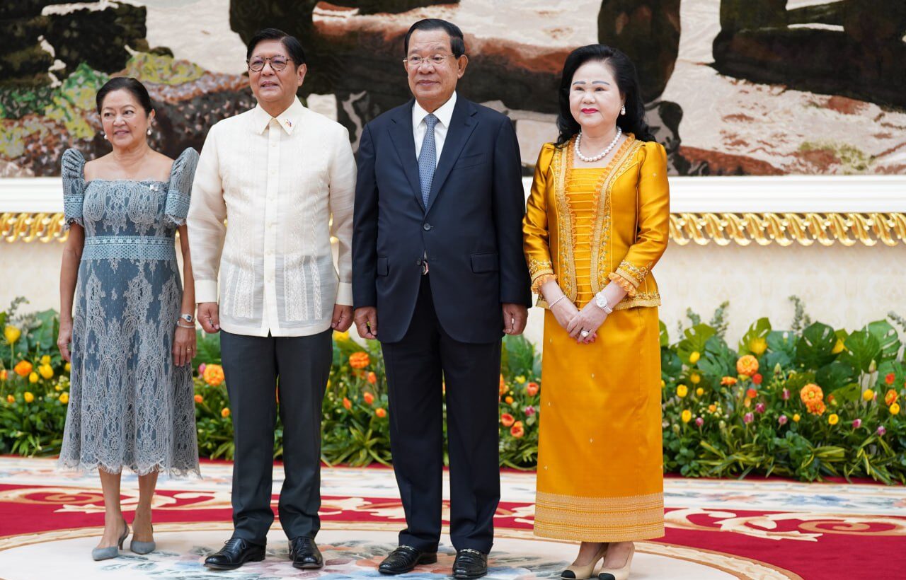 ប្រធានាធិបតីហ្វីលីពីន នឹងក្លាយជាប្រធានាធិបតីទី១ បានហោះហើរចេញពីអាកាសយានដ្ឋានអន្តរជាតិតេជោ