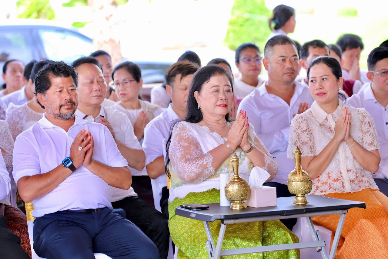 រដ្ឋបាលខេត្តកំពង់ចាមអញ្ជើញចូលរួមពិធីបង្សុកូល ឧទ្ទិសកុសលជូនសម្តេចឧត្តមទេពញាណ ហ៊ុន ណេង
