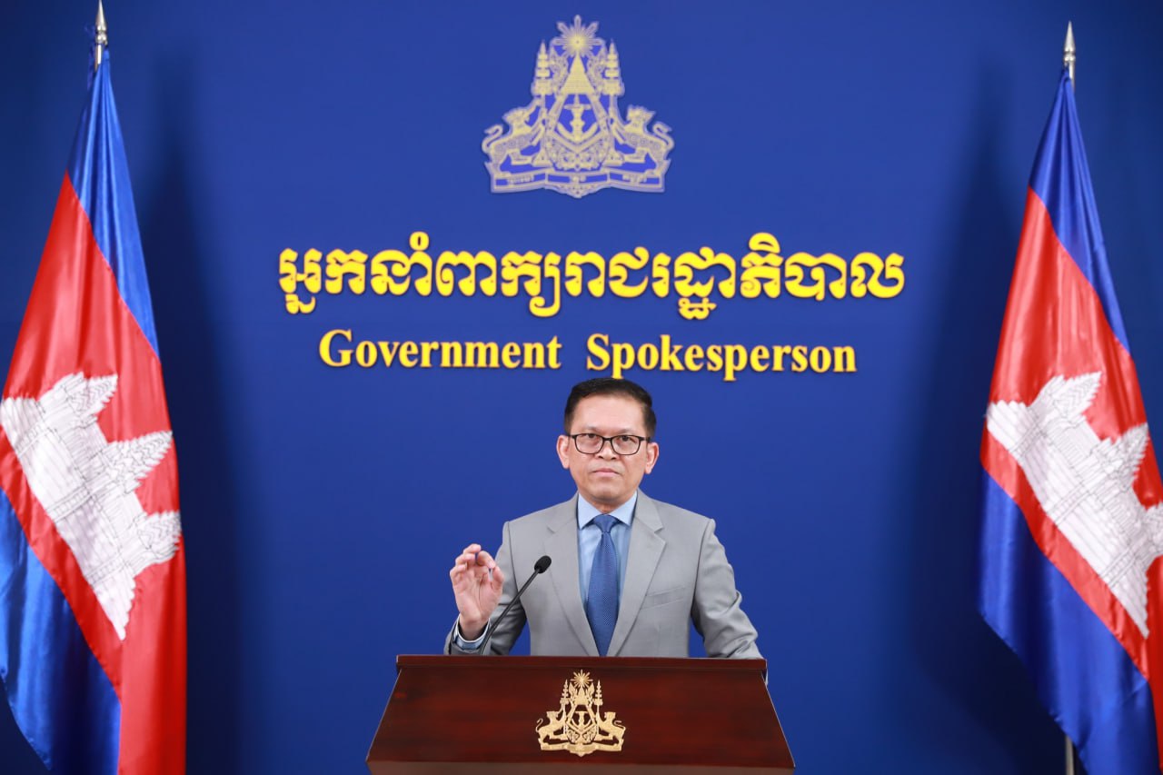 អ្នកនាំពាក្យរាជរដ្ឋាភិបាលកម្ពុជា បញ្ជាក់ពីហេតុការណ៍នៃការប៉ះទង្គិចរវាងកងកម្លាំងរបស់ថៃ និងពលរដ្ឋកម្ពុជា