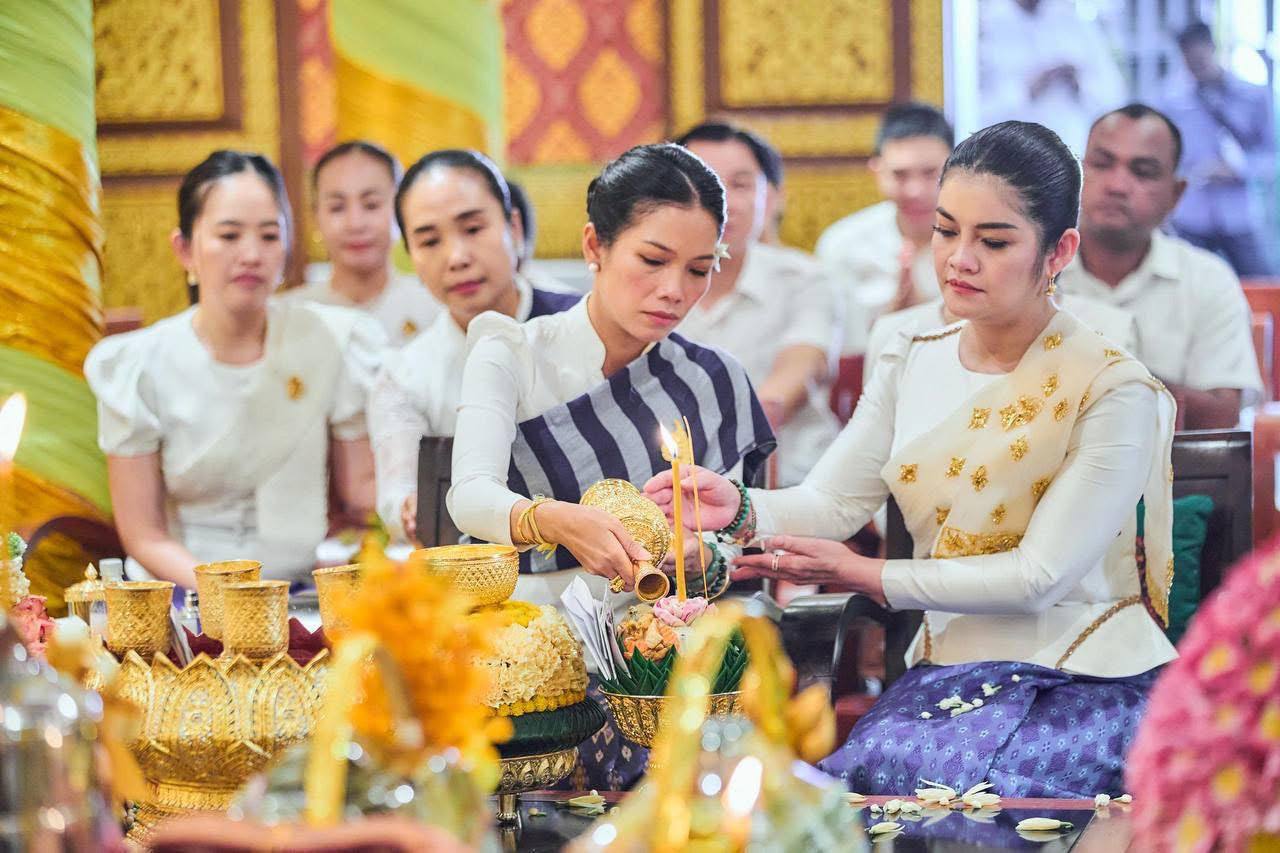 ក្រុមការងារយេនឌ័រក្រសួងមហាផ្ទៃ អញ្ជើញចូលរួមកម្មវិធី កាន់បិណ្ឌវេនទី១២ នៅវត្តលង្កាព្រះកុសុមារាម
