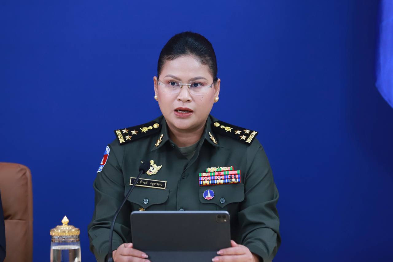 អ្នកនាំពាក្យក្រសួងការពារជាតិបញ្ជាក់ជាថ្មីពីការផ្សព្វផ្សាយចេតនាមួលបង្កាច់ហួស ការពិតរបស់កងទ័ព និងសារព័ត៌មានថៃ