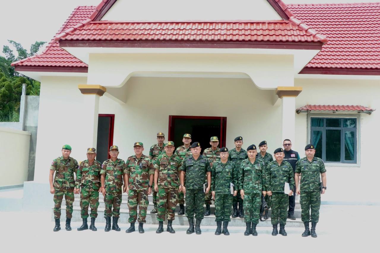 ក្រុមលេខានៃគណៈកម្មាធិការព្រំដែនថ្នាក់យោធភូមិភាគកម្ពុជា-ថៃ នៃយោធភូមិភាគទី៤កម្ពុជា និងយោធភូមិភាគទី២ ថៃ ជួបគ្នានៅថ្ងៃនេះ
