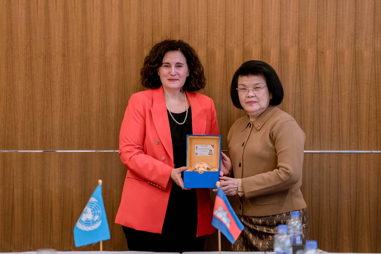 UN Women កោតសរសើរ និងវាយតម្លៃខ្ពស់ការសម្រេចបានលទ្ធផលជាទីមោទនៈ ក្នុងការលើកកម្ពស់សមភាពយេនឌ័រនៅកម្ពុជា