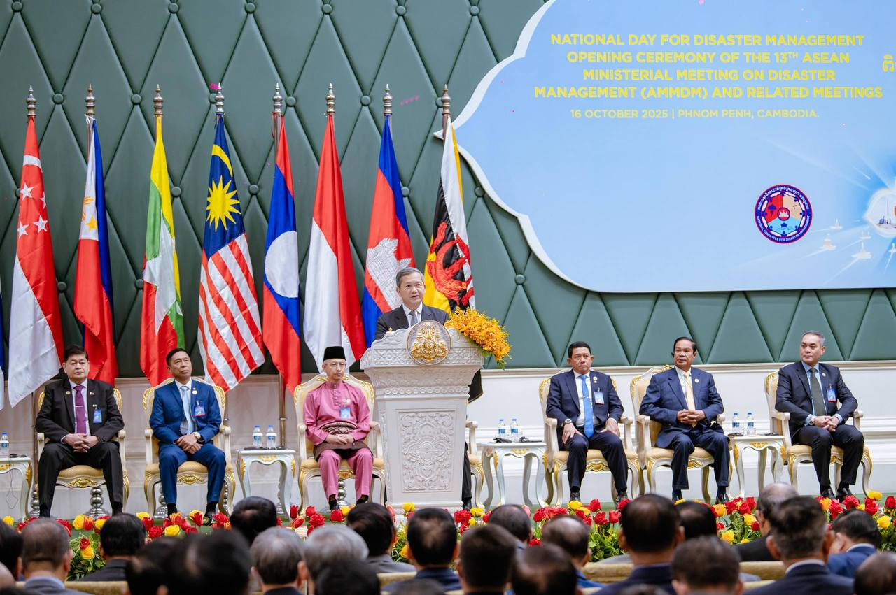ប្រមុខរាជរដ្ឋាភិបាលកម្ពុជា ៖ ASEAN គួរបន្តផ្តោតលើការរៀបចំឡើងវិញនូវហេដ្ឋារចនាសម្ព័ន្ធ ដែលកាន់តែមានភាពធន់នឹងការប្រែប្រួលអាកាសធាតុ
