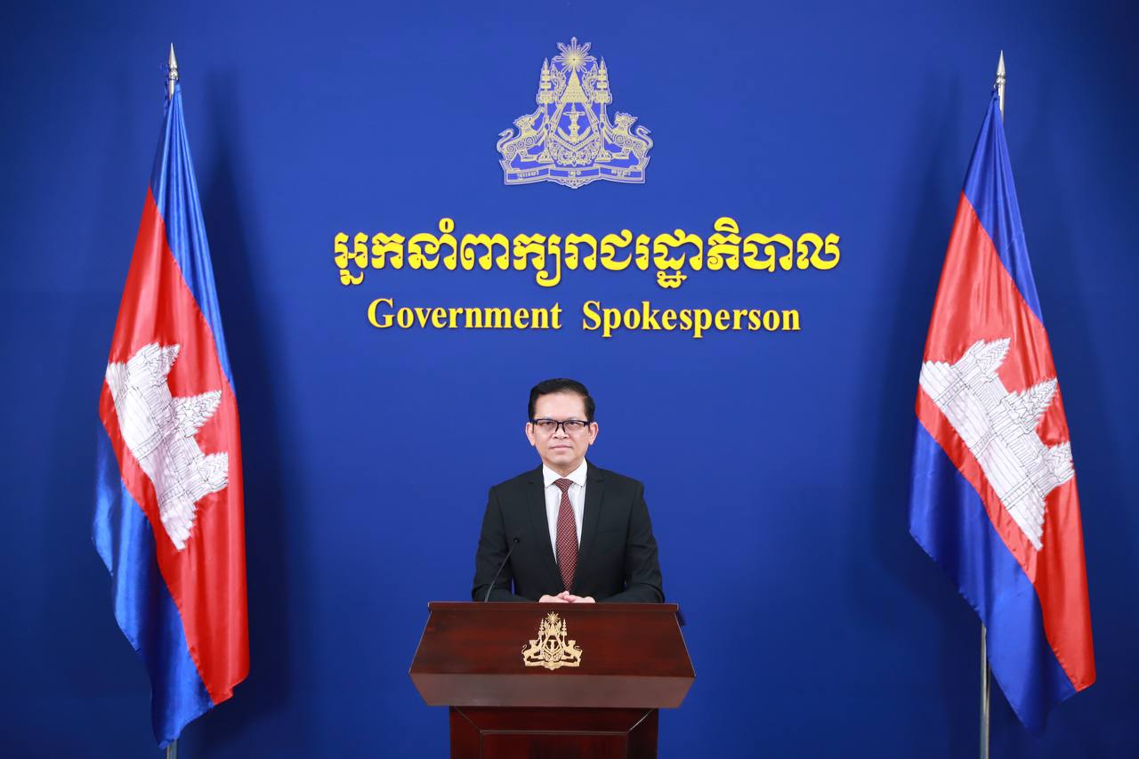 អ្នកនាំពាក្យរាជរដ្ឋាភិបាលកម្ពុជា៖ខ្សែព្រំដែនដែនកម្ពុជា និង ថៃគឺជាព្រំដែនអន្តរជាតិ ដែលត្រូវបានកំណត់ដោយអនុសញ្ញាឆ្នាំ១៩០៤ និងសន្ធិសញ្ញាឆ្នាំ១៩០៧ ការពារដោយធម្មនុញ្ញអង្គការសហប្រជាជាតិ និងច្បាប់អន្តរជាតិ