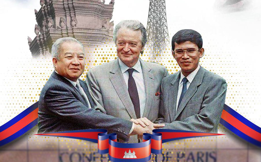 សម្ដេចតេជោ ហ៊ុន សែន អបអរសាទរខួបលើកទី៣៤ នៃកិច្ចព្រមព្រៀងសន្តិភាពទីក្រុងប៉ារីស ២៣ តុលា
