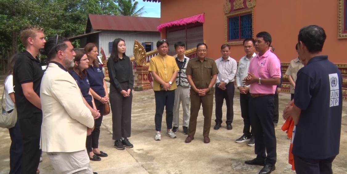 អនុប្រធានទី១អាជ្ញាធរមីនដឹកនាំ​គណៈប្រតិភូ​គម្រោង​បោសសម្អាត​មីន​ទស្សកិច្ច​មណ្ឌល​ស្តារ​លទ្ធភាព​ពលកម្ម​កាយសម្បទា​ភូមិភាគ​បាត់ដំបង នៅខេត្តពោធិ៍សាត់