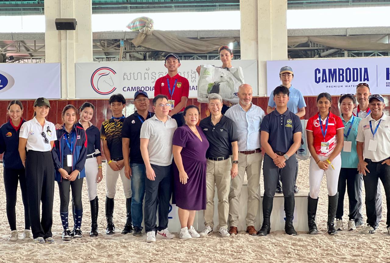 កម្ពុជា ធ្វើម្ចាស់ផ្ទះកីឡាជិះសេះ ពានរង្វាន់យុវជនអាស៊ីអាគ្នេយ៍ ដោយមាន ៨ប្រទេសចូលរួម