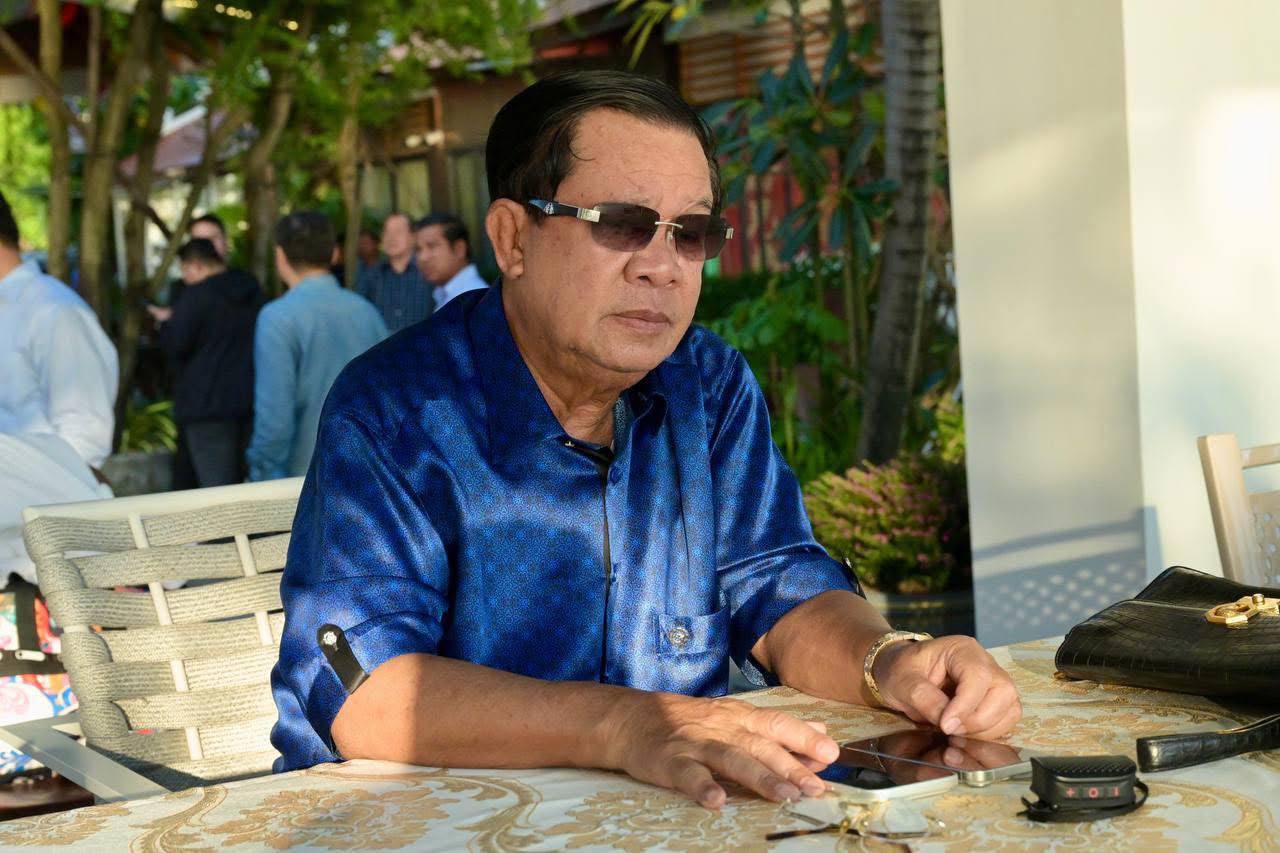 សម្ដេចតេជោ ហ៊ុន សែន លំហែកាយនៅឆ្នេរសមុទ្រខេត្តព្រះសីហនុលើកដំបូងបន្ទាប់ពីក្លាយជាប្រធានព្រឹទ្ធសភា